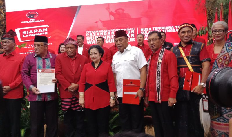 Ini Alasan Megawati Usung Arsyadjuliandi Rachman dan Suyatno di Pilgub Riau