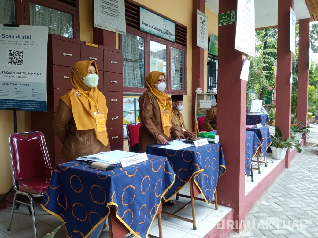 Pendaftar Jalur Zonasi PPDB SMP Negeri di Pekanbaru Sudah Lebihi Kuota