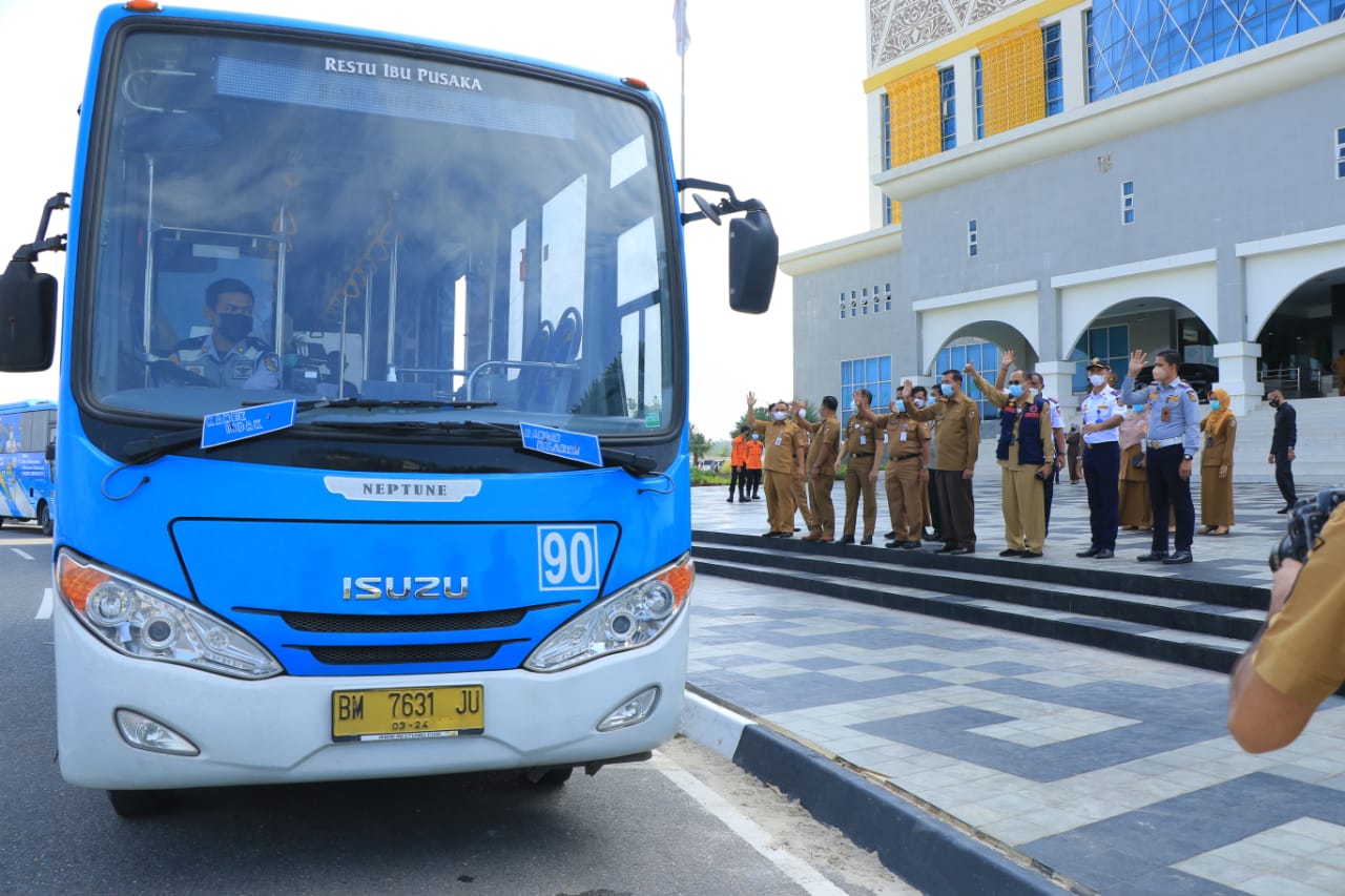 Operasional Bus TMP di Tahun 2023 Menyesuaikan Anggaran