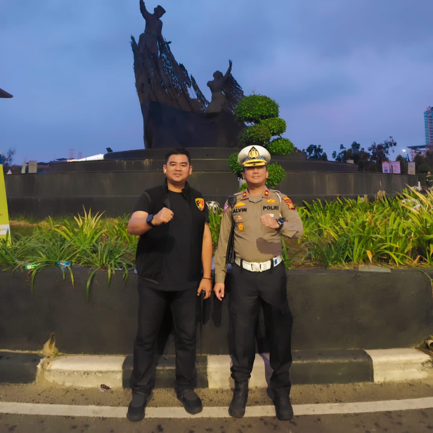 Dijaga Satreskrim dan Satlantas, Riau Bhayangkara Run 2024 Bebas dari Gangguan Keamanan