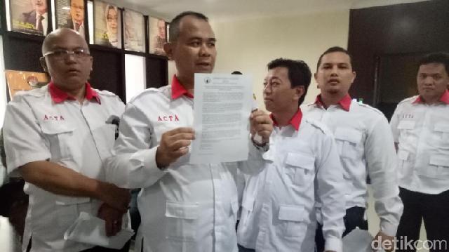 ACTA Laporkan KPU dan Bawaslu DKI yang Hadiri Acara Internal Ahok