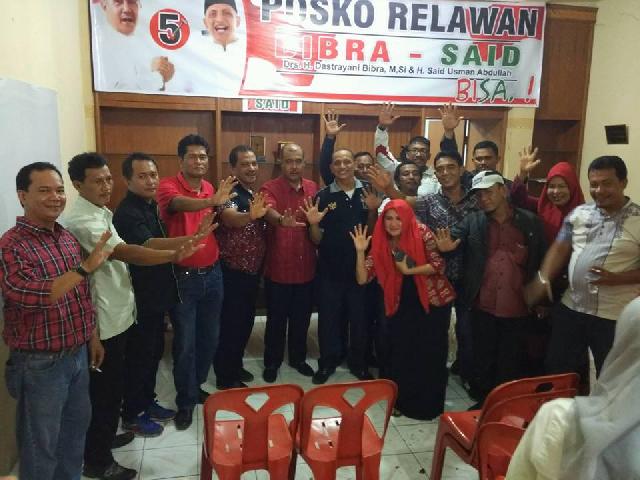 Destrayani - Said Usman Kembali Kukuhkan Ratusan Relawan