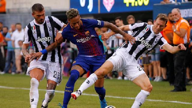 Neymar Gemilang, Barcelona Taklukkan Juventus