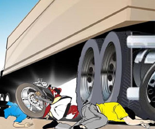 Digilas mobil tangki, dua gadis asal Rohil tewas mengenaskan