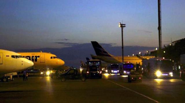 Jemput Pangeran Mansour, Jet Gulfstream G650 Terpakir di Ngurah Rai