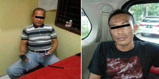 Polsek SKP Pekanbaru amankan dua pria pelaku penggelapan