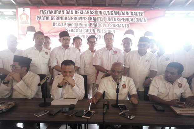 Maret, Gerindra Akan Deklarasikan Prabowo Subianto sebagai Capres