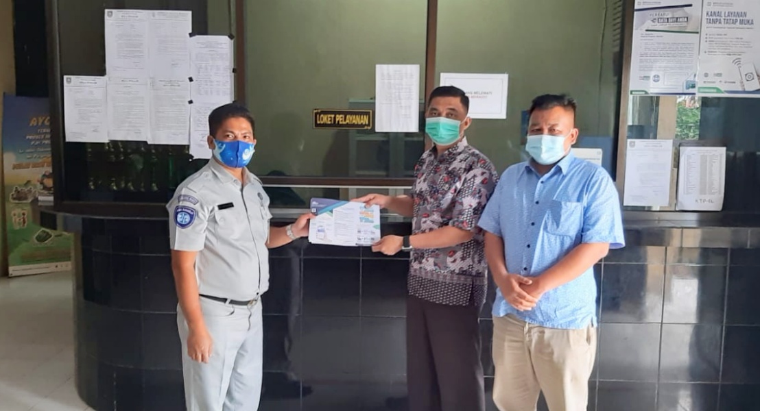 UP Samsat Pinggir Bersama Camat, Kades Langsung Lakukan Sosialisasi Pajak