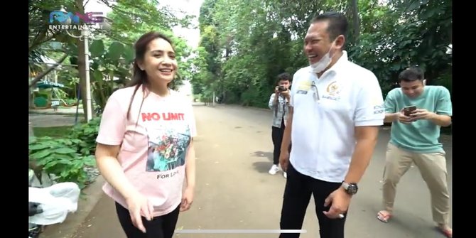 Nagita Slavina Tolak Hadiah Sepeda dari Ketua MPR RI, Alasannya Bikin Ngakak