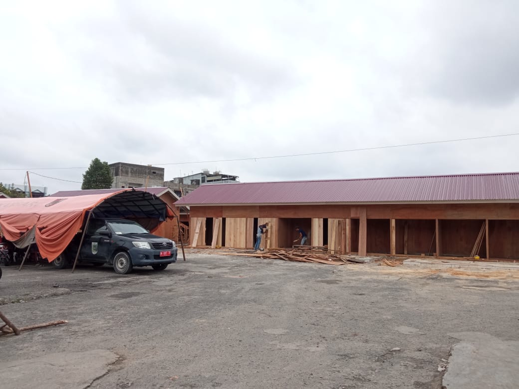 Selesai Dibangun, Pemko Pekanbaru Segera Serahkan Ratusan Kios ke Pedagang Cik Puan