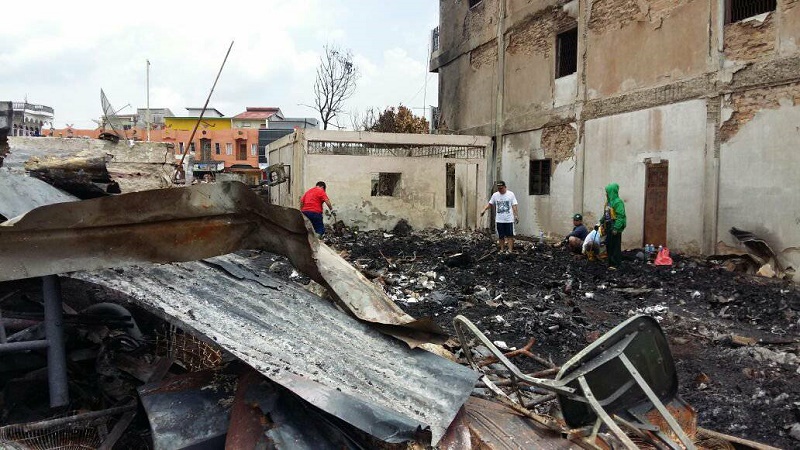 Kapolres Siak Sebut Pecinan Terbakar Bukan Karena Teror