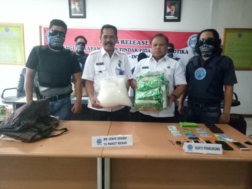 Kurir Sabu yang Tertangkap di Siak Diupah 200 Juta
