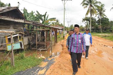 Hujan Lebat Rendam 40 Rumah di Rejosari