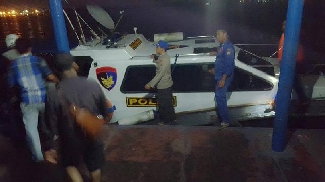 Main di Dermaga, Bocah Laki-laki Jatuh Ke Sungai Indragiri