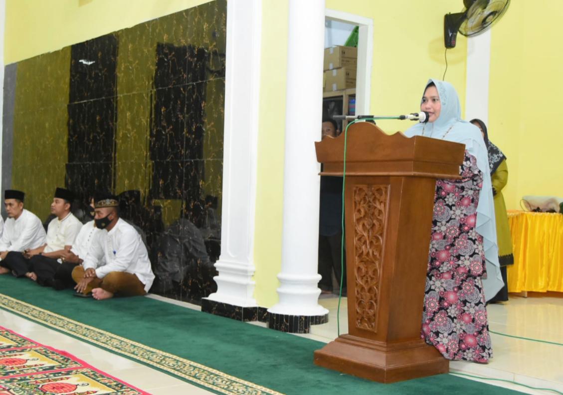 Bupati Kasmarni Sebut Pembangunan Jalan di Kecamatan Bantan Dilanjutkan Tahun Ini