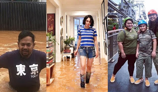5 Potret Rumah Artis yang Terkena Banjir Jakarta Awal 2020