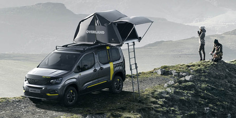 Gabungkan Kepraktisan MPV dengan Ketangguhan SUV, Peugeot Buat Rifter 4x4