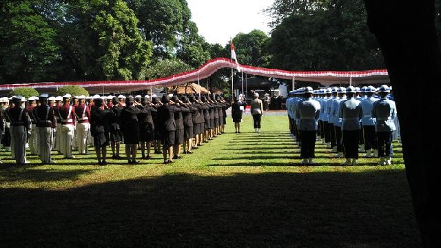 Jokowi Pimpin Upacara Peringatan Hari Kesaktian Pancasila di Lubang Buaya