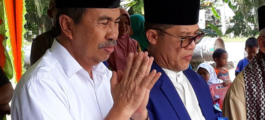 Wah ! Demi Bertemu Syamsuar, Warga Bukit Kapur Dumai Swadaya Buat Acara