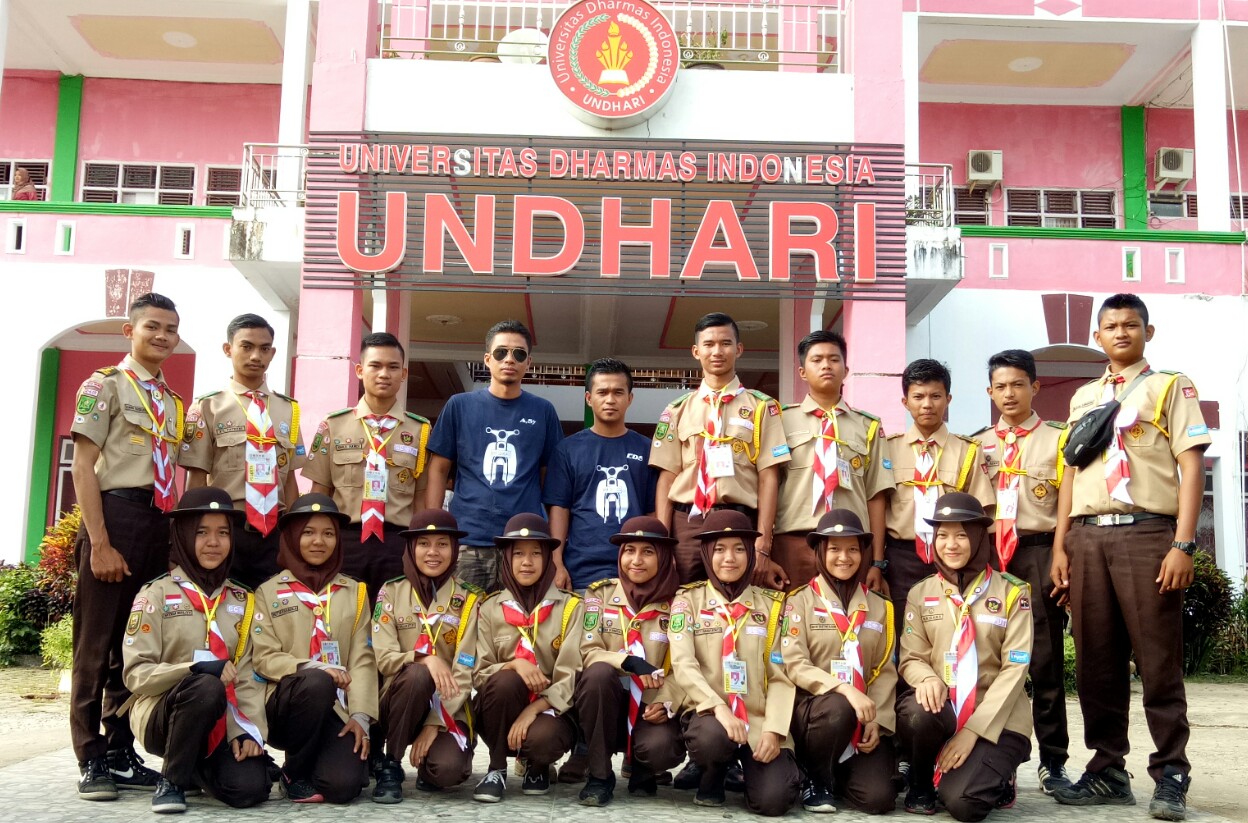 SMAN 1 Hulu Kuantan Hadiri Perkemahan di Dharmasraya, Wakili Riau