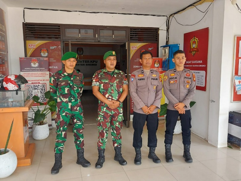 Cooling System Pilkada 2024, Polres Kuansing Gelar Patroli Sinergitas TNI-Polri