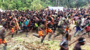 Nantang Perang, OPM Kocar-kacir Hadapi 50 Prajurit TNI