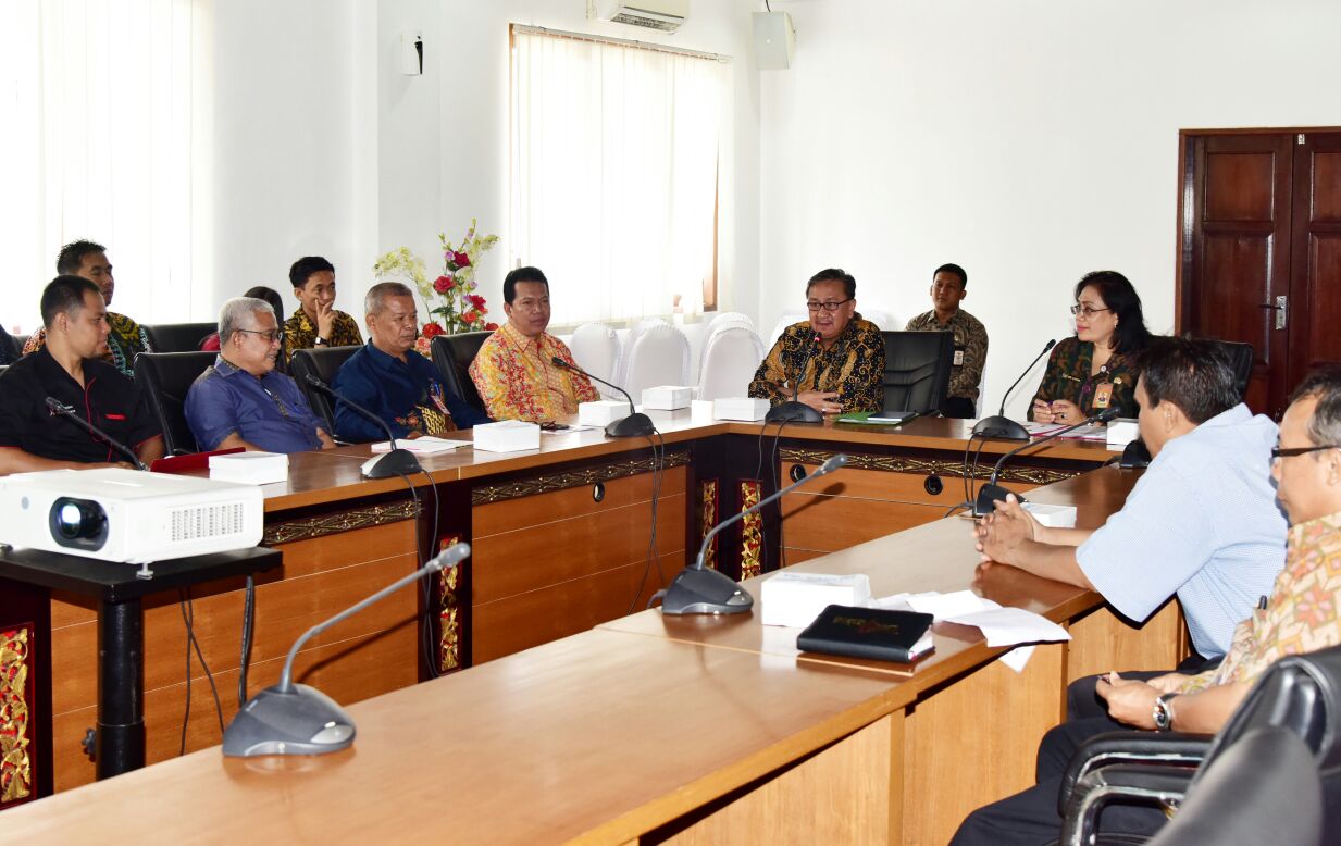 KPA Inhil Berkunjung ke KPA Denpasar Bali