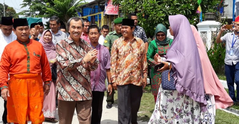 Hadiri Halal bi Halal di Panam Pekanbaru, Ini Doa Warga Untuk Syamsuar