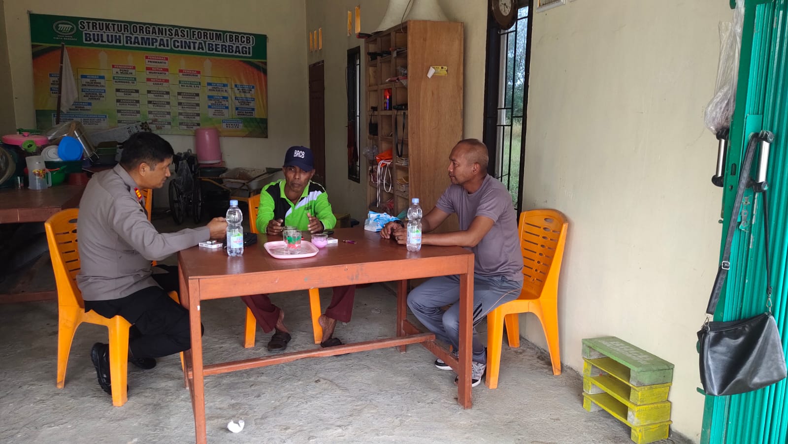 Kapolsek Seberida Minta Organisasi BRBC Sukseskan Pilkada