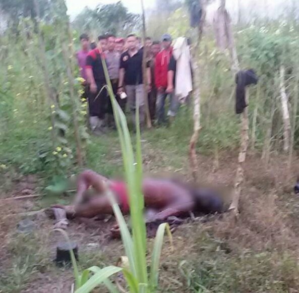 Warga Tembilahan Heboh Temukan Mayat Ibrahim Sudah Membusuk