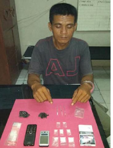 Miliki Shabu, Oknum Honorer Satpol PP Dibekuk Satresnarkoba Polres Kampar