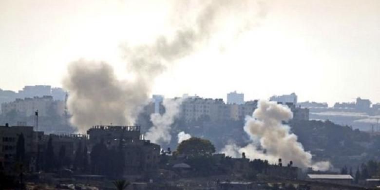 Israel dan Gaza Terlibat Pertempuran Terbesar sejak Perang 2014