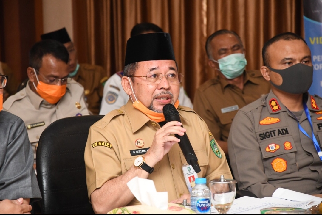 Dapat Restu PSBB dari Gubri, Plh Bupati Bustamy Masih Mempertimbangkan 