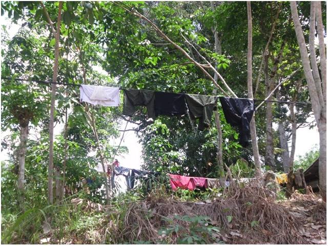 Ada Jemuran Kain di Bangunan Eks Pusat Oleh-oleh Pekanbaru, Siapa yang Huni?