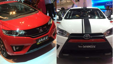Yaris dan Jazz Saling Susul, Menang Siapa?