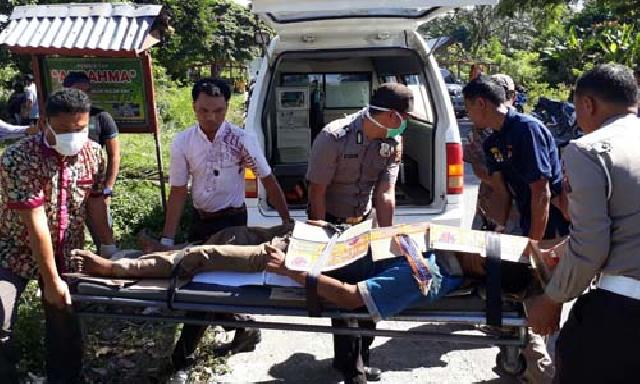 Warga Kuok Dikejutkan Penemuan Mayat Pria dengan Kepala Berdarah di Jalan Lintas Riau-Sumbar