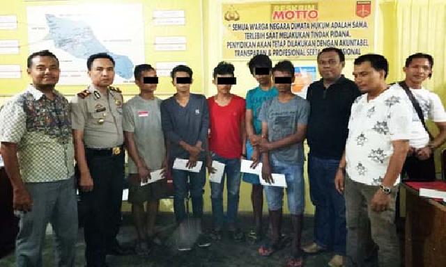Secara Bersama-sama 5 Pemuda Warga Kampar Cabuli Anak Dibawah Umur