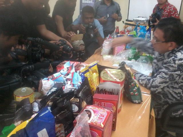 BBPOM Pekanbaru Sita Ribuan Pangan Ilegal