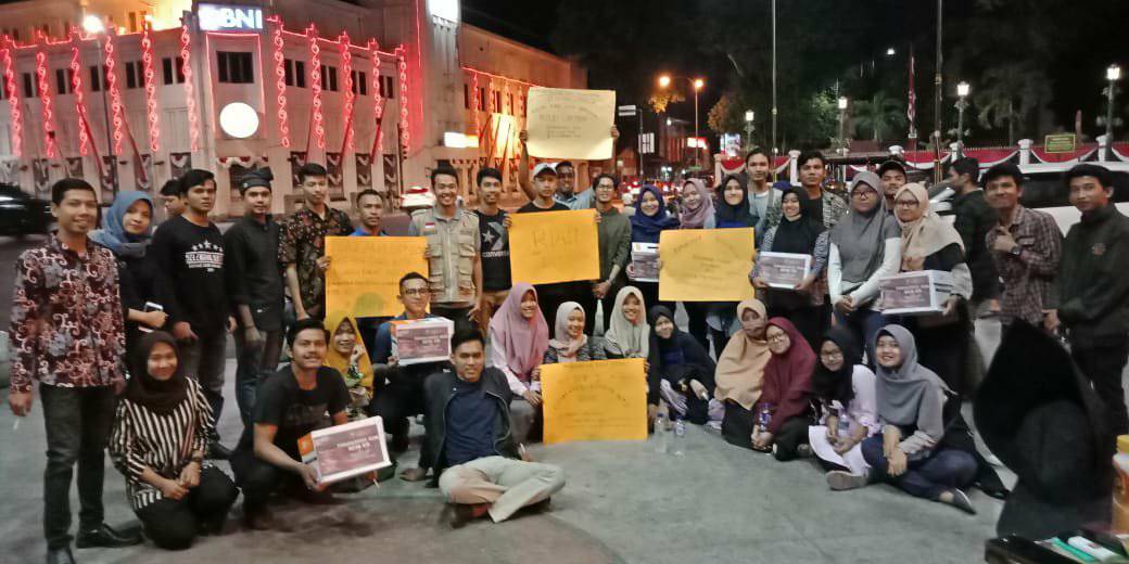 Mahasiswa Asal Riau di Yogyakarta Galang Dana Untuk Korban Gempa Lombok