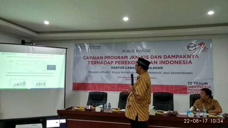 BPJS Laporkan Capaian Program JKN-KIS Cabang Tembilahan