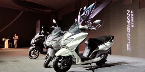 Resmi Meluncur, Harga Suzuki Burgman Street Beda Tipis dengan Nex II