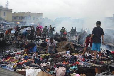 Setiba Dari Jakarta Wako Tinjau Pasar Yang Terbakar