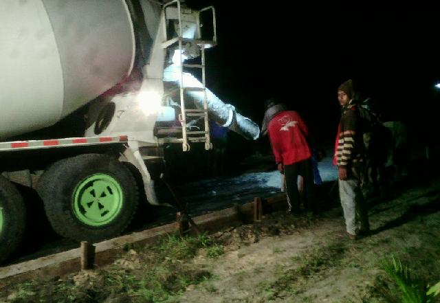 Proyek Semenisasi tak Berplang Kembali Ditemukan di Bengkalis