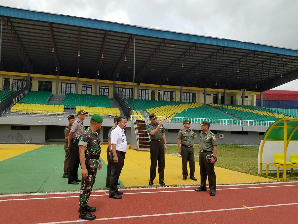 Danrem 031 WB Terbang ke Kampar Tinjau Lokasi Kunker Presiden RI