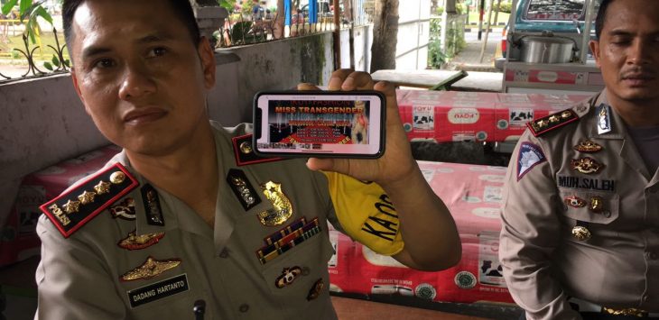 Terkait Acara Miss Transgender,  Begini Reaksi Kapolrestabes Medan