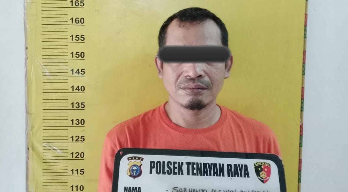 Syafrizal Alami Luka Parah Akibat Ditebas Golok di Tenayan Raya