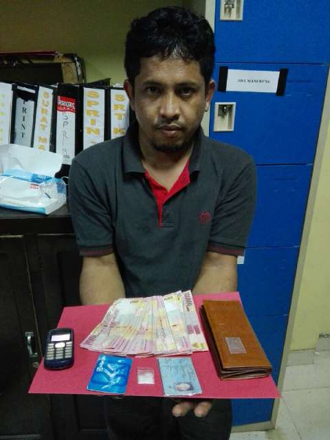 Polisi Amankan Pria Muara Lembu Pengedar Sabu