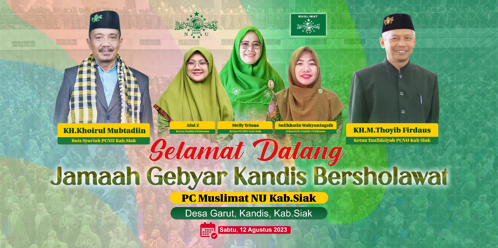 Diperkirakan Ribuan Jemaah NU Bakal Meriahkan Gebyar Kandis Bersalawat