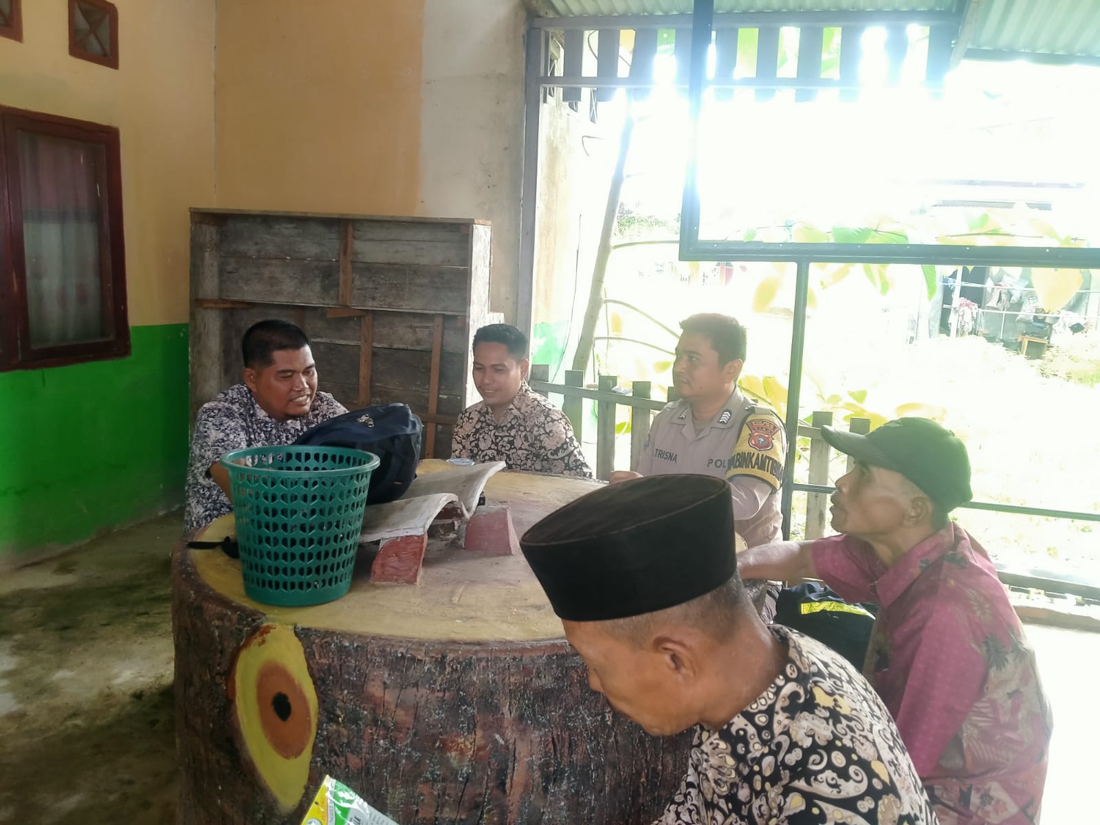 Kapolsek Rimba Melintang Fokus Jaga Kondusifitas Jelang Natal dan Akhir Tahun Pasca Pilkada Serentak 2024