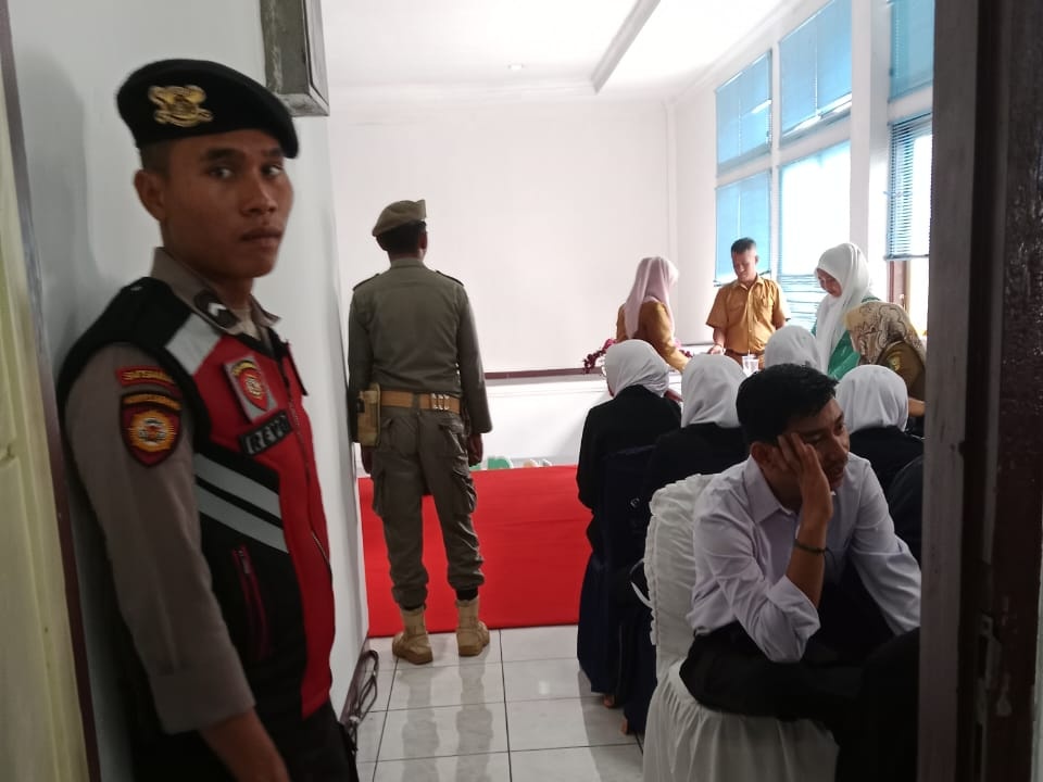 Pelantikan Anggota DPRD Kuansing, Polres Kuantan Singingi Kerahkan 50 Personel